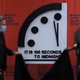 The Bulletin of the Atomic Scientists announced today that it is keeping the minute hand of the "Doomsday Clock" at 100 seconds to midnight.
